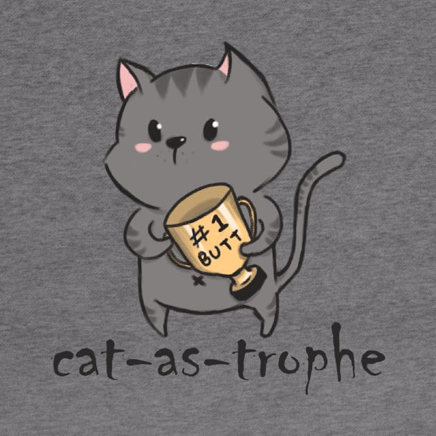 CAT-as-trophe | Grafck x NotPaperArt T-Shirt by Grafck